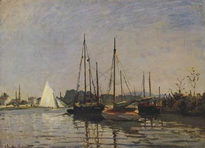 Claude Monet Pleasure Boat,Argenteuil (san31)